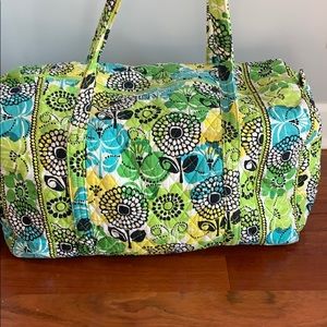 Large Vera Bradley Duffel Bag